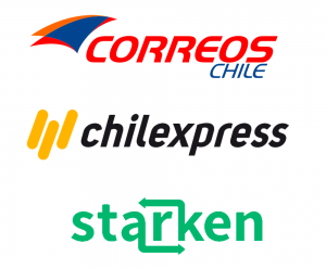 Starken, Chilexpress y Correos de Chile