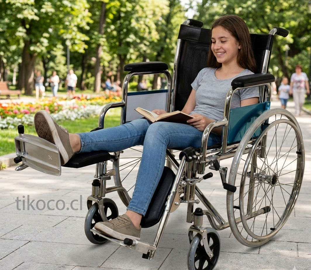 Silla de ruedas traumatológica - Imagen 2