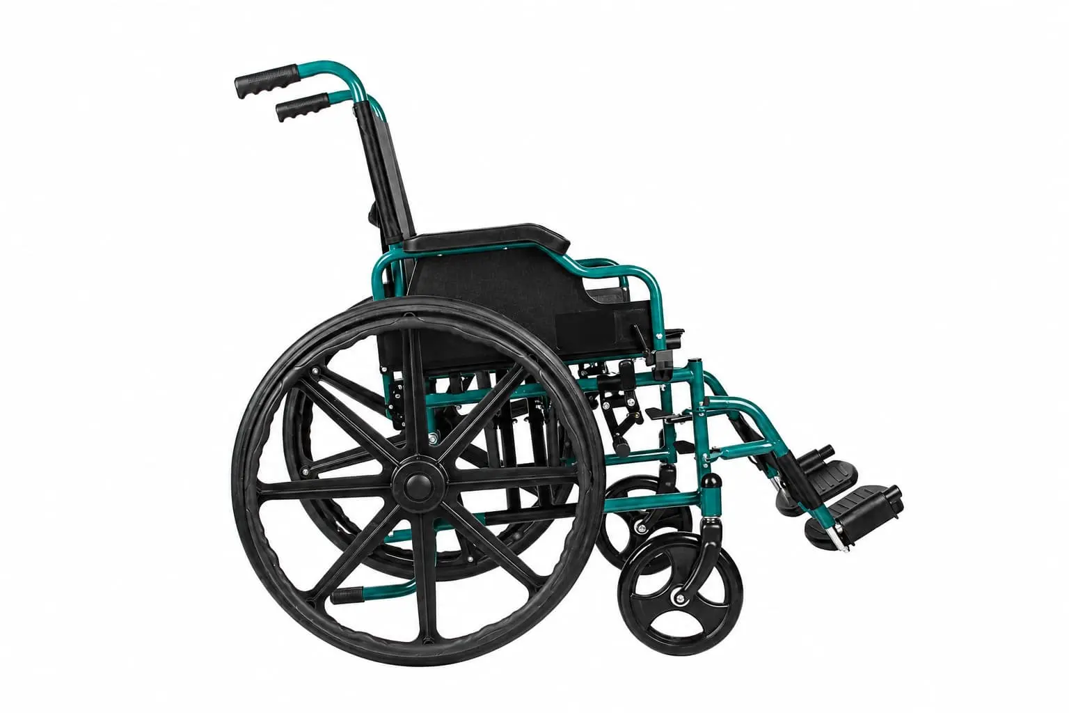 Silla de Ruedas Bariátrica Plegable (Soporta hasta 140 kg)